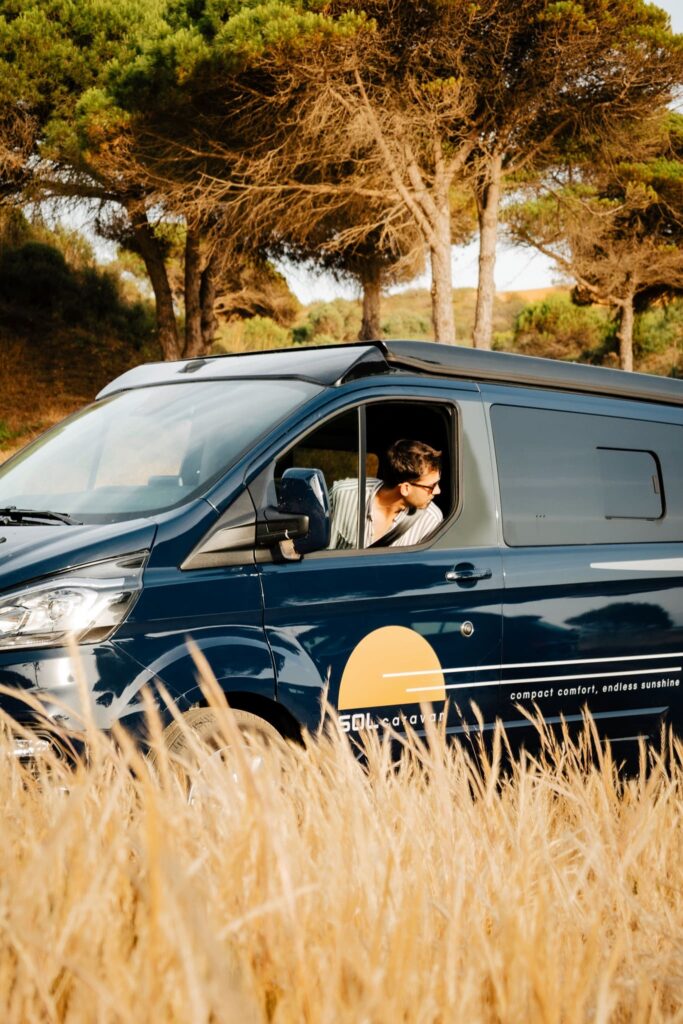 Parking with The Campervan