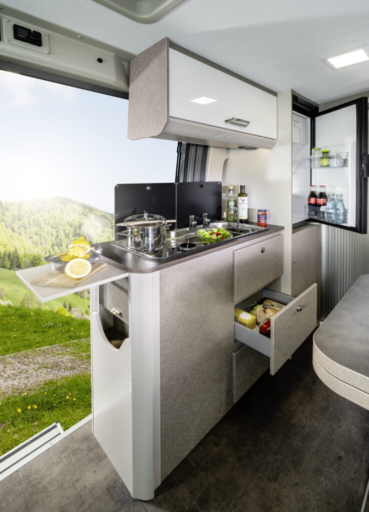 Fiat Ducato Motorhome Kitchen